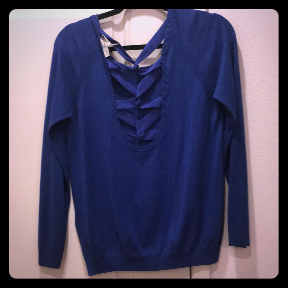 Sandro Lace-up Sweater